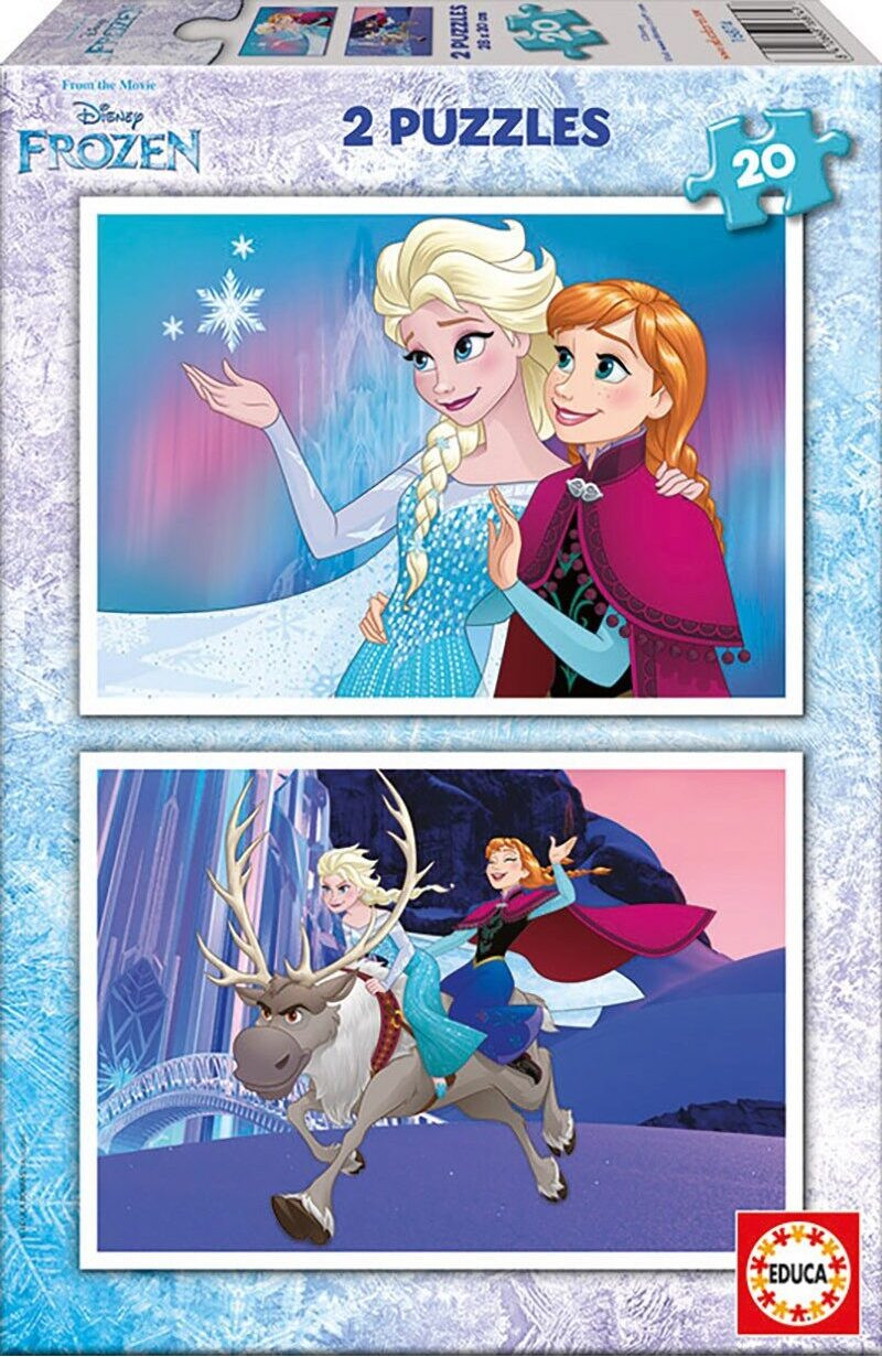 Educa 2 in 1 Frozen Puzzel 16847