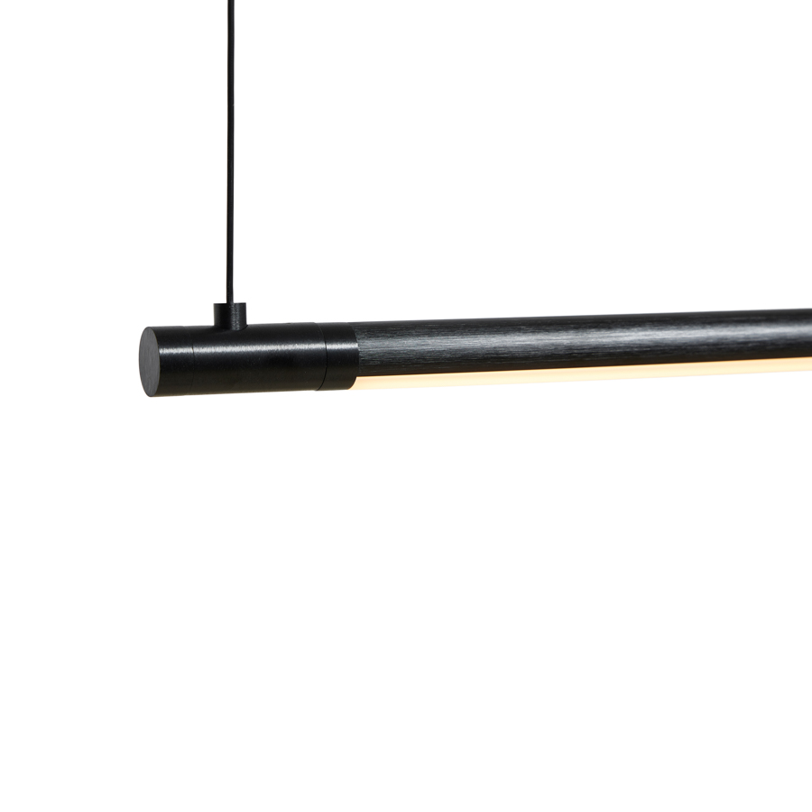 LOOM Design LED-Pendelleuchte STRAW 150cm Schwarz 824-003 5712802226506