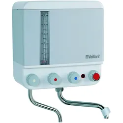 Vaillant VEK 5 L Kochendwassergerät 005122 2,4 kW 5 Liter, 345x265x165 weiß/hellgrau
