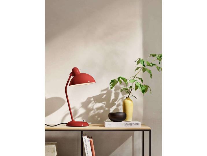 KAISER idell™ 6556-T Tischleuchte, rot, 47 cm - Fritz Hansen - Wohnzimmer - Vintage - Metall