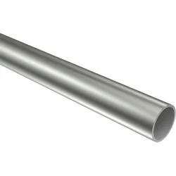 RUNDROHR 120 cm, 16 mm Ø Edelstahl