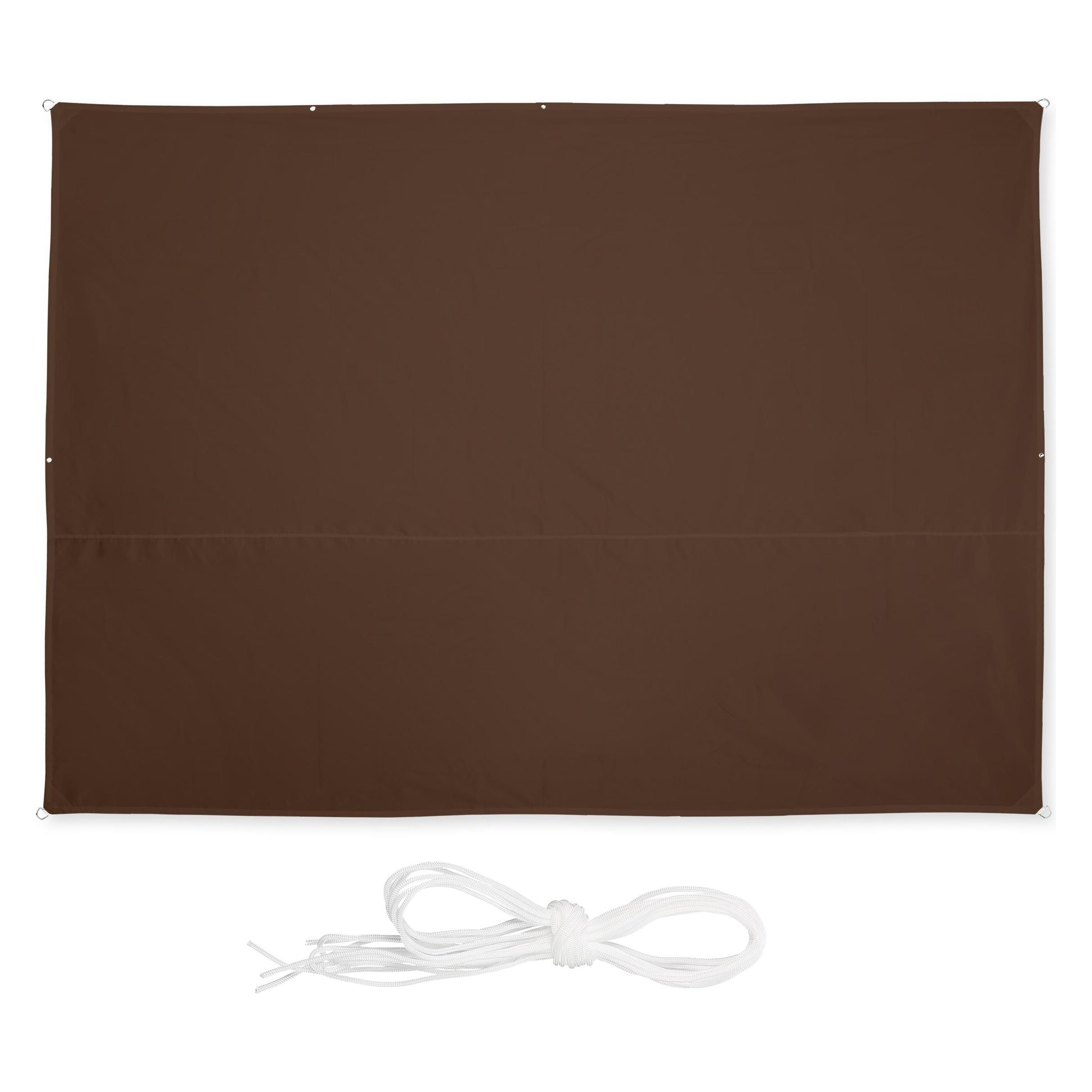 Relaxdays Sonnensegel (250 x 350 cm) (4052025894849)