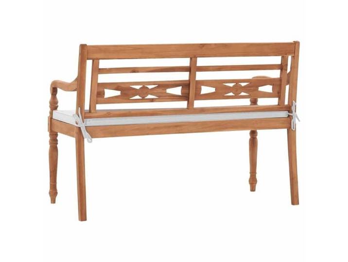 Promotion mars  * Banc Batavia DE Jardin(1/2 PLACES) - Banquette balcon - anticorrosion - avec coussins 120 cm Teck_3549425