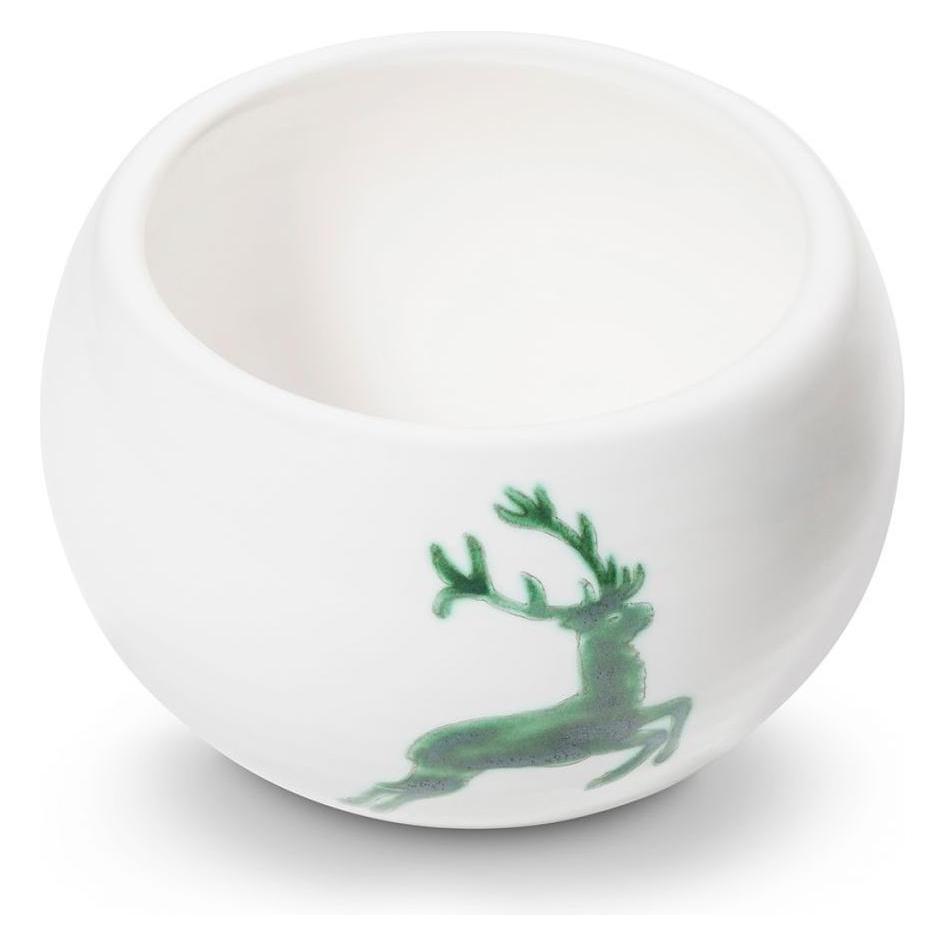 Gmundner Keramik Grüner Hirsch, Unterteil Zuckerdose Cup (32747159)