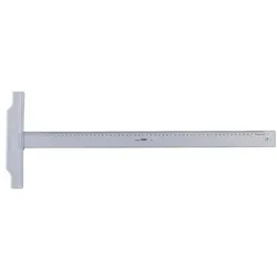 M R Reißschiene 60 cm grau