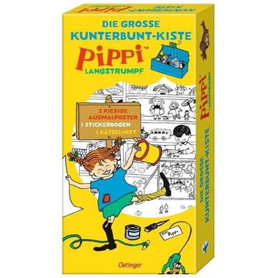 Pippi Langstrumpf. Die große Kunterbunt-Kiste, von Astrid Lindgren, Verlag Friedrich Oetinger GmbH