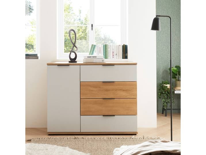 Kommode 120 x 96 x 38cm Grau