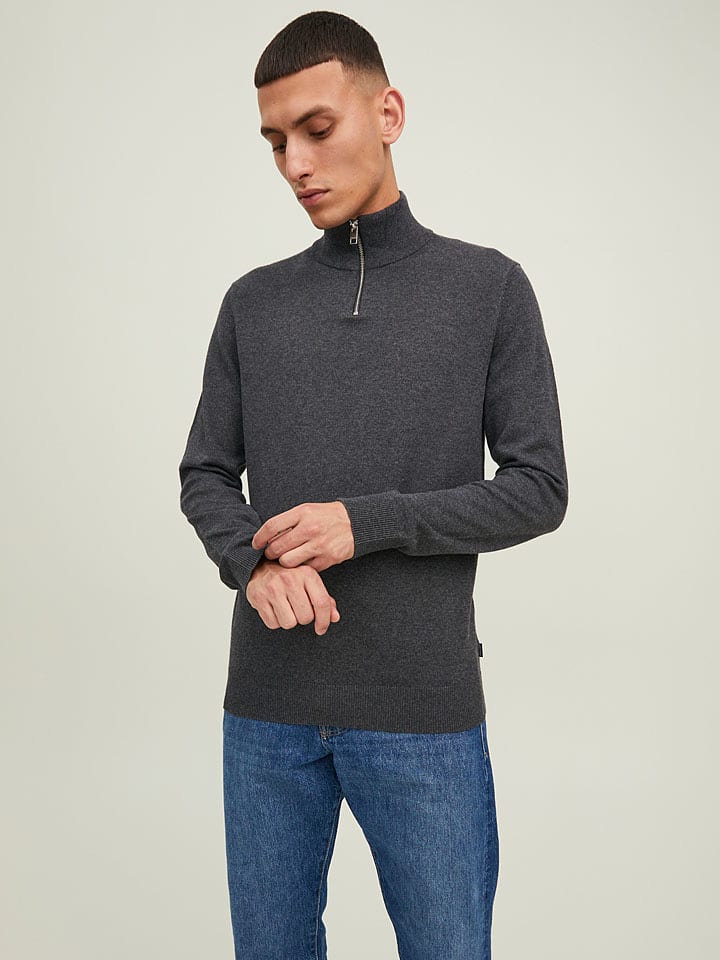 Jack & Jones Pullover in Anthrazit - M