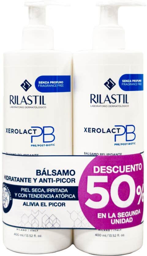 Rilastil Xerolact PB Bálsamo Relipidizante y Antiirritaciones 2x400ml