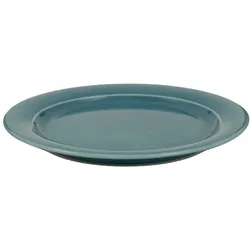 Table Top Teller fl. 20cm Ø Dimension Farbglasur Petrol 6 St./Karton