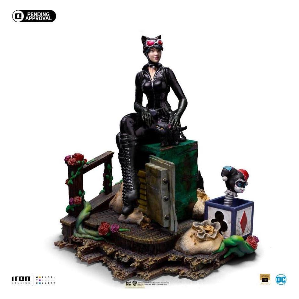 Iron Studios DC Comics Deluxe Art Scale Statue 1/10 Catwoman (Gotham City Sirens) 21 cm (10100603)