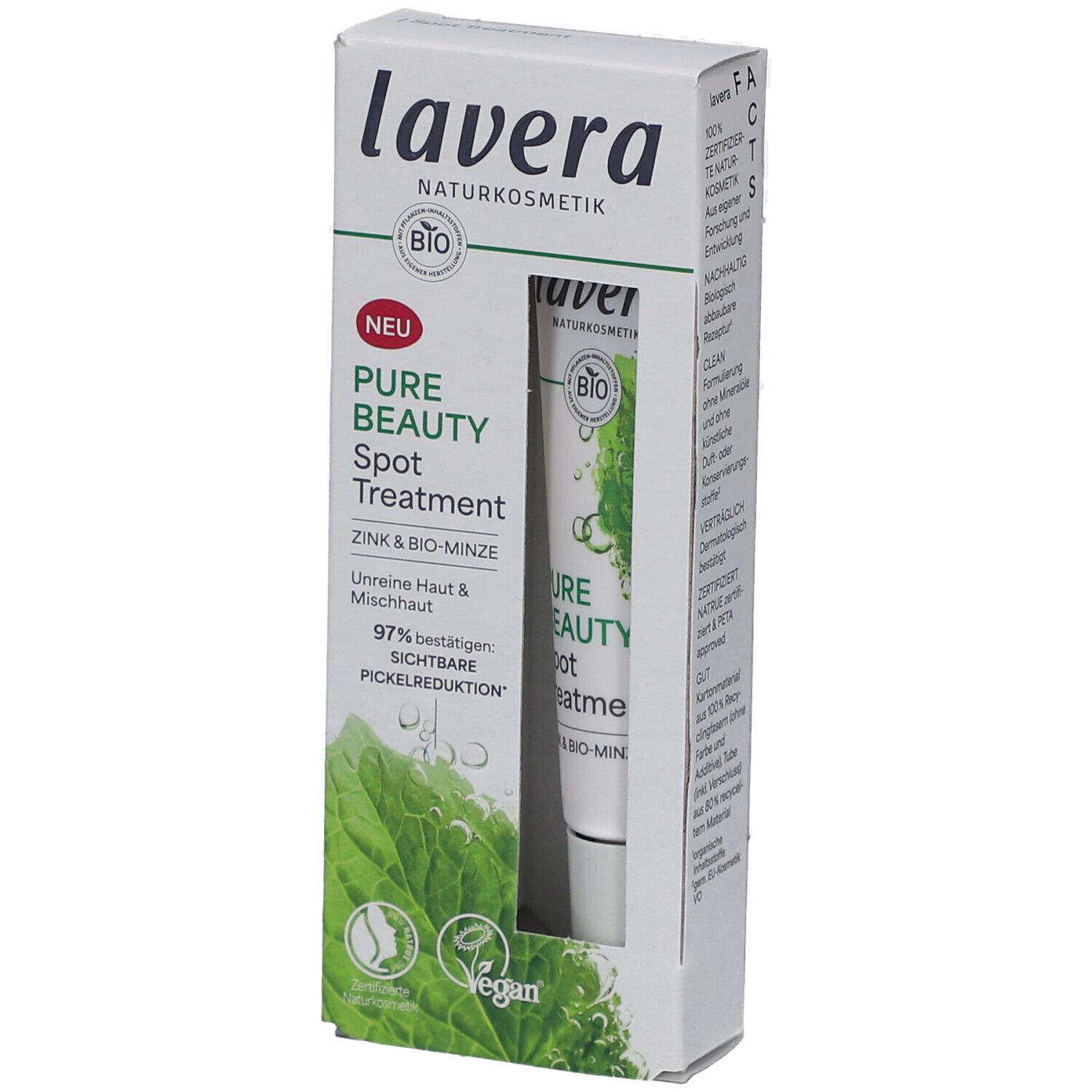 Lavera Pure Beauty Spot Treatment DE 15 ml Paste