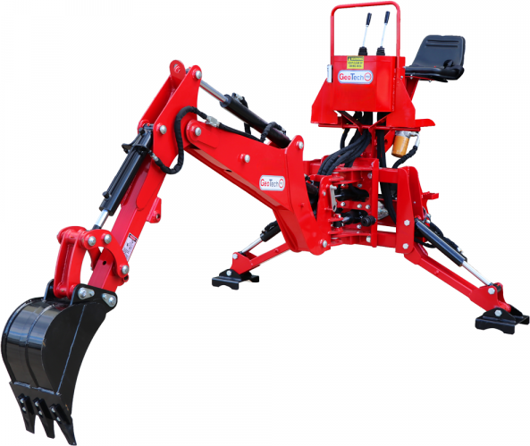 GeoTech Pro BHF 175 - Heckbagger für Traktor - fest