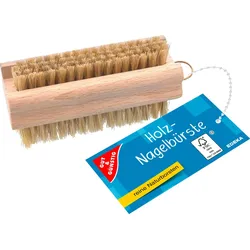 GUT&GÜNSTIG Nagelbürste braun Holz