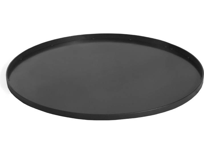 CookKing Stahl Bodenplatte für Feuerkörbe schwarz Ø 60 cm