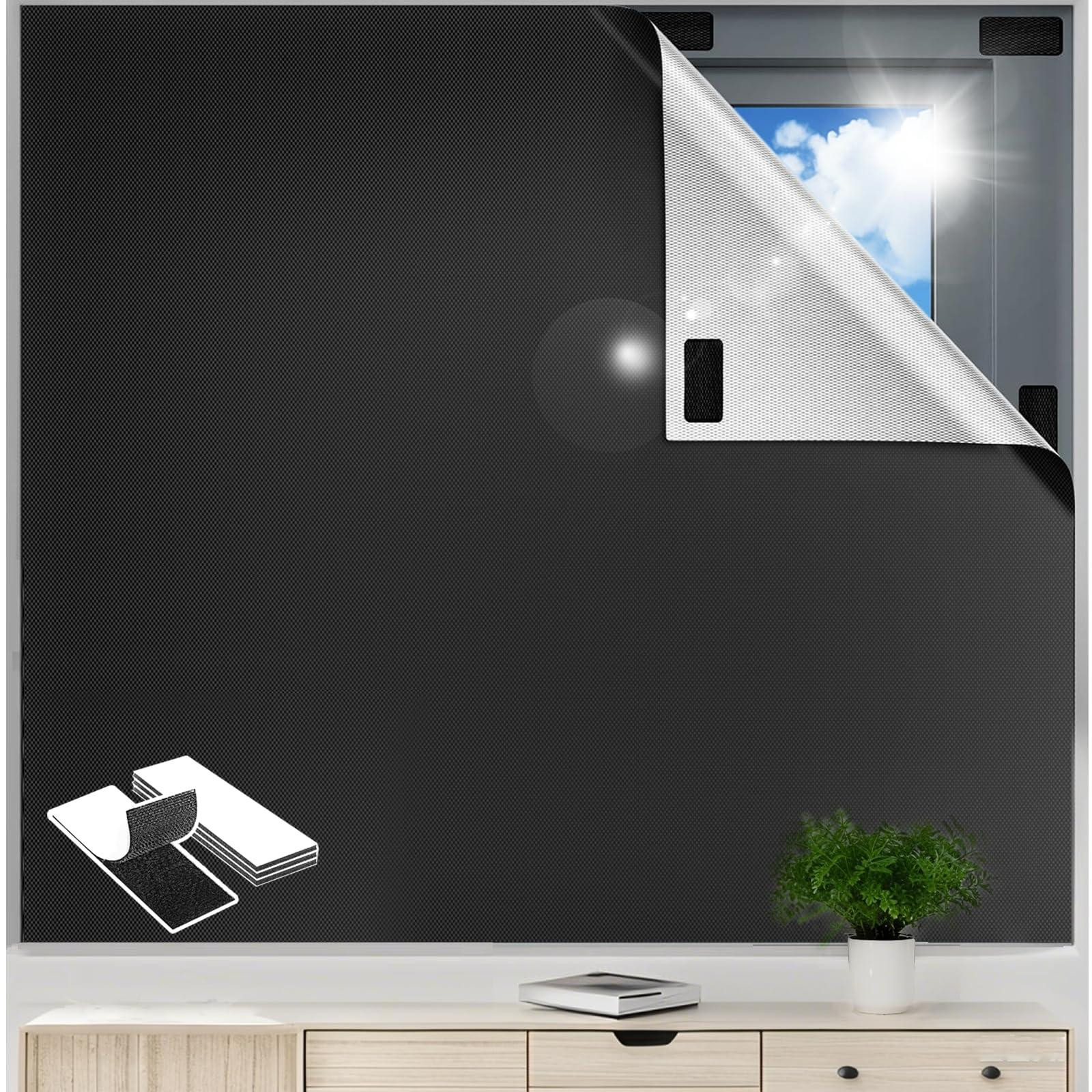 Dripio Verduisteringsrolgordijn, 100% verduisterend, 400 x 145 cm