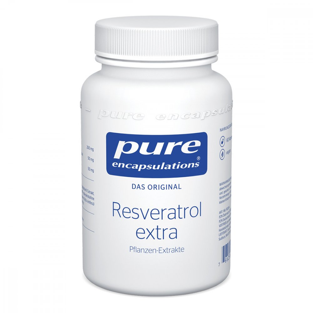 pro medico GmbH Pure Encapsulations Resveratrol Extra Kapseln 00483292