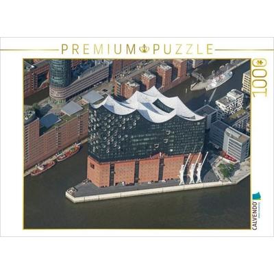 CALVENDO Puzzle Elbphilharmonie, Hamburg | 1000 Teile Lege-Größe 64x48cm Foto-Puzzle für glückliche Stunden