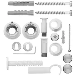 Kermi Badheizkörper Befest.-Set Basic-50,-E,R,R-E,-D weiß, ZB01840001 ZB01840001