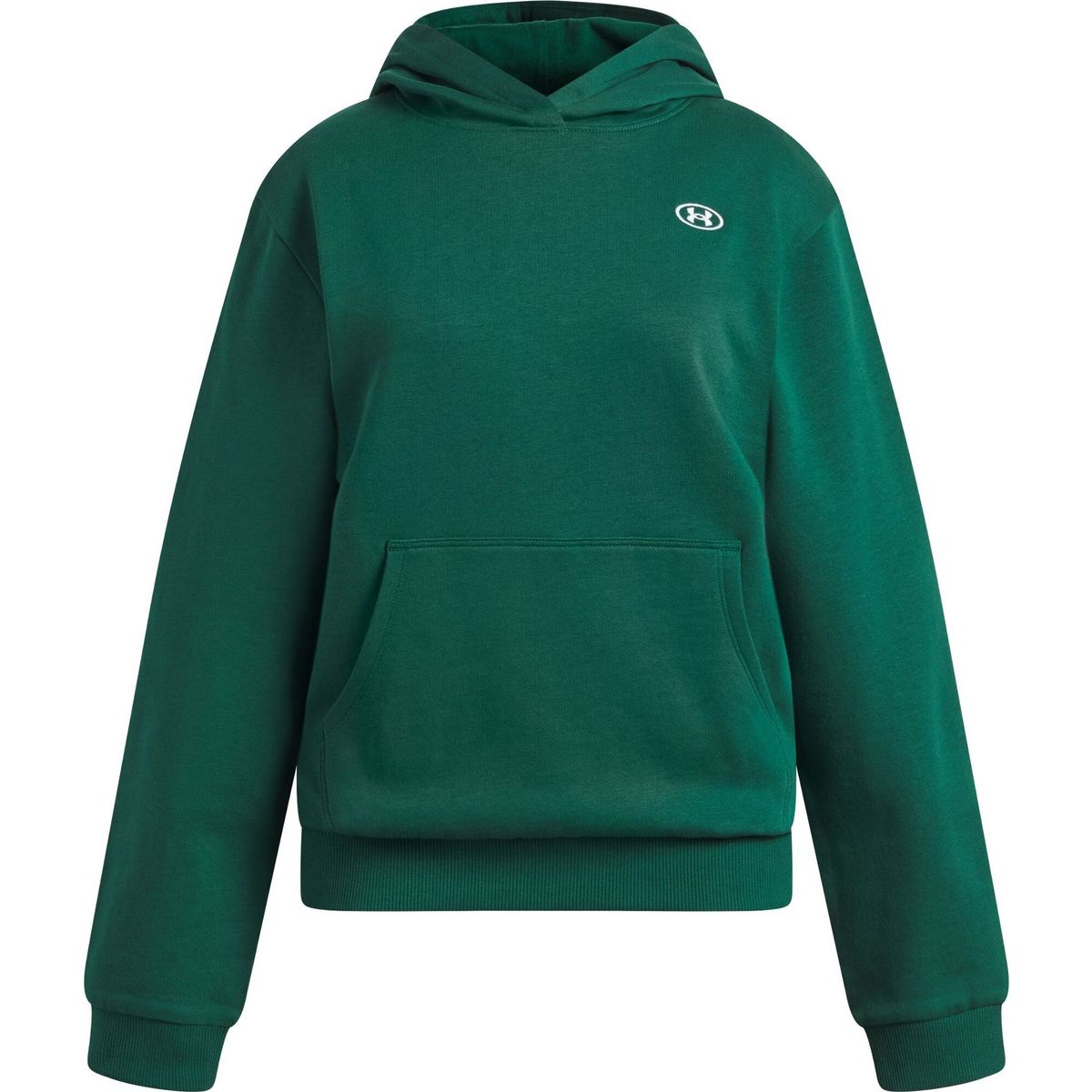 Under Armour G Rival Fleece Hoodie green white (312) XS 6013480-312-YXS