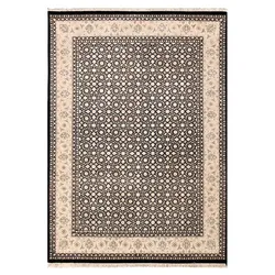 Orientteppich Herati Royal 40 x 60 cm Mischgewebe Schwarz