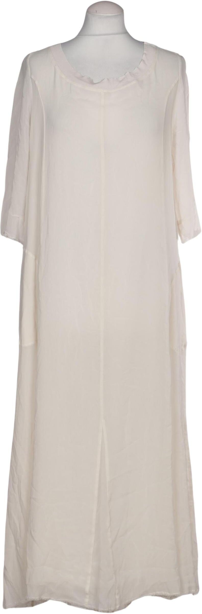 KristenseN du nord Damen Kleid, Cremeweiß, Gr. EU 40, Baumwolle - Second Hand