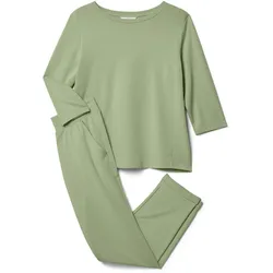 Tchibo - Loungewear-Anzug - Damen - Gr. L - grün