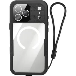 Shellbox Hülle iPhone 17 Pro Max IP68 (Apple iPhone 17 Pro Max), Smartphone Hülle, Schwarz