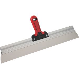Schuller Spachtel Plano 50165, Breite 600mm, Flächenspachtel aus Edelstahl, mit Kunststoffgriff
