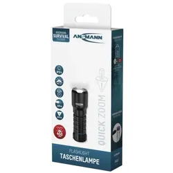 ANSMANN LED Taschenlampe Survival TS450RF – wiederaufladbare Outdoor-Taschenlampe mit 450 Lumen