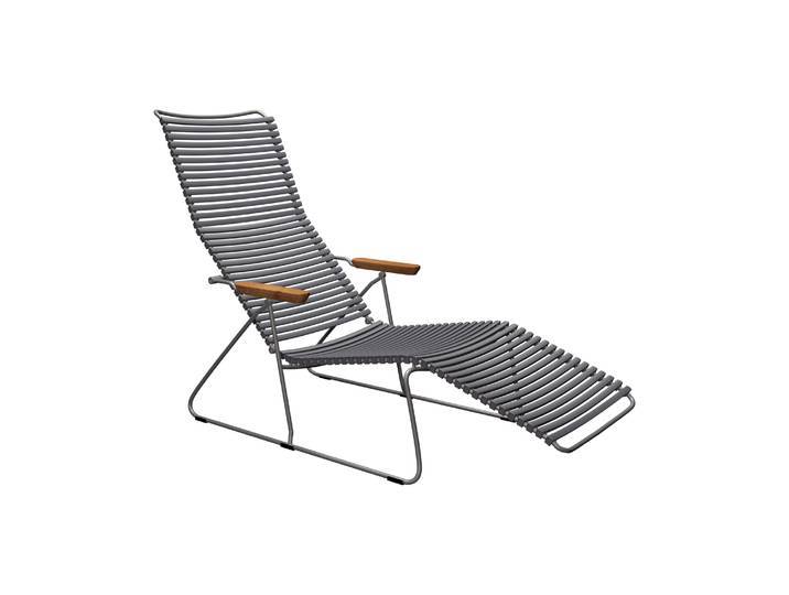 Houe - Transat inclinable Click - Gris - Acier thermolaqué - Designer Henrik Pedersen