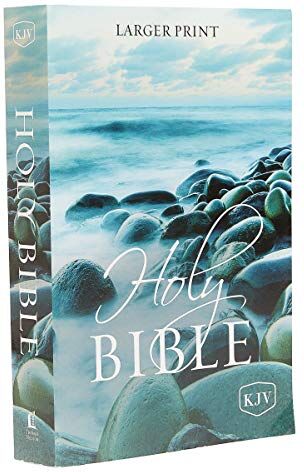 Thomas Nelson - KJV, Holy Bible, Larger Print, Paperback, Comfort Print: Holy Bible, King James Version - Preis vom 09.10.2026 07:28:09 h