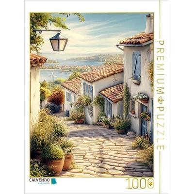 CALVENDO Puzzle Die Côte d'Azur vor Augen | 1000 Teile Lege-Größe 64x48cm Foto-Puzzle für glückliche Stunden