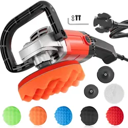 Wiltec, Schleifmaschine + Poliermaschine, Poliermaschine Schleifmaschine (Exzenterpolierer, 1200 W)