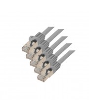 ShiverPeaks S-Conn RJ45-RJ45 m-m 3m RJ-45 - männlich/m?nnlich Gold -Cat.7 Netzwerk SFTP 3 m (75513-SET5)