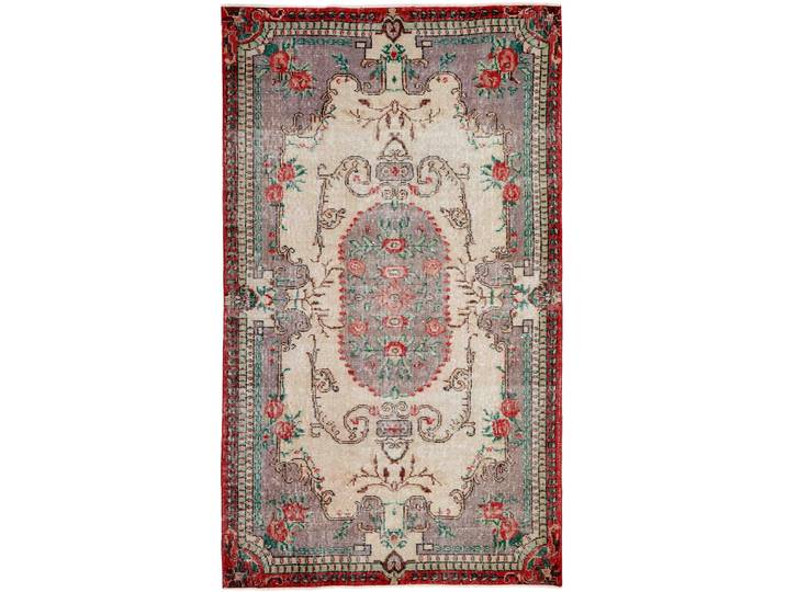 Vintage Royal Teppich 117x205 Handgeknüpft Modern Orientteppich Perserteppich Wolle