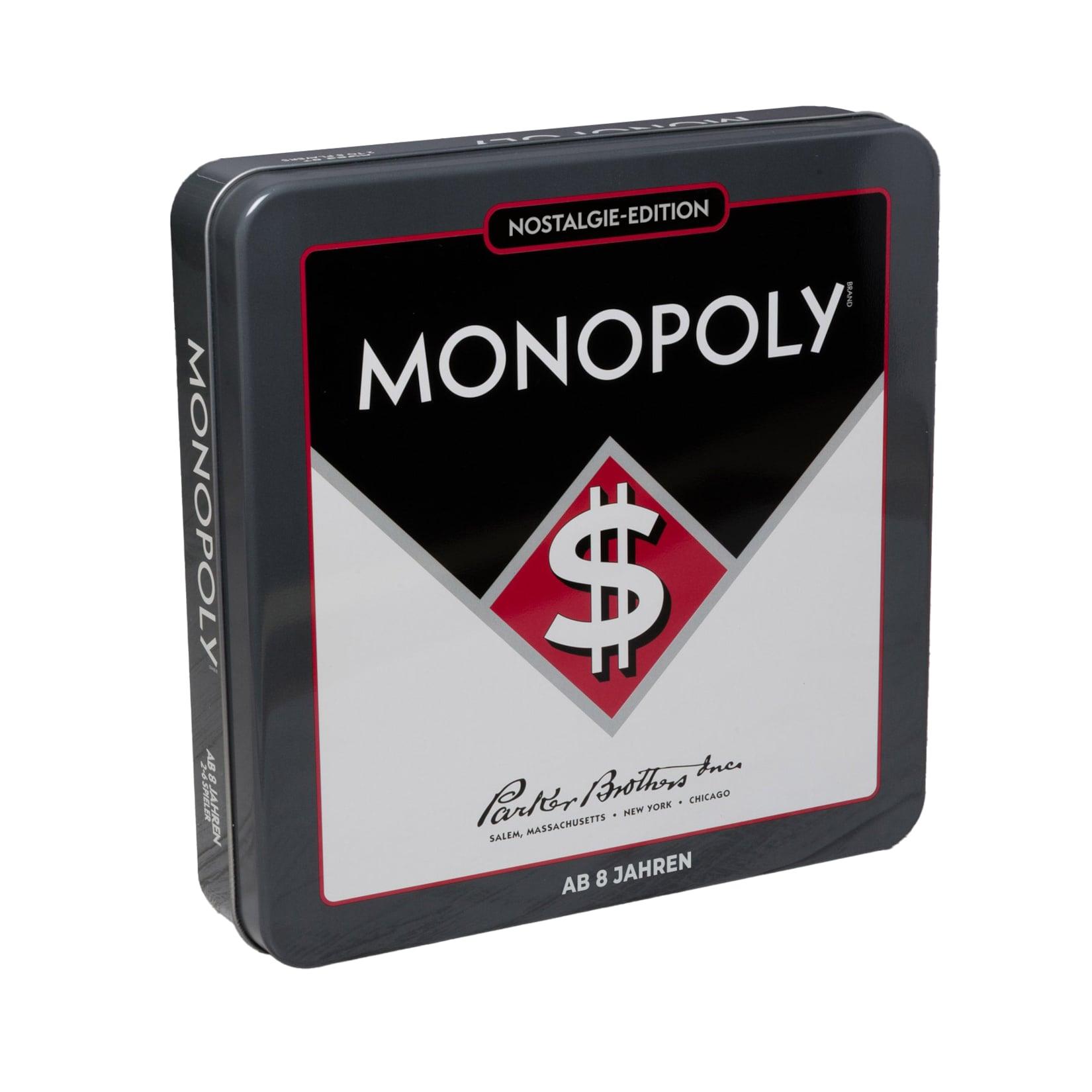 Monopoly Nostalgie Edition Retro Brettspiel 1930er Vintage Sammlerdose Klassik