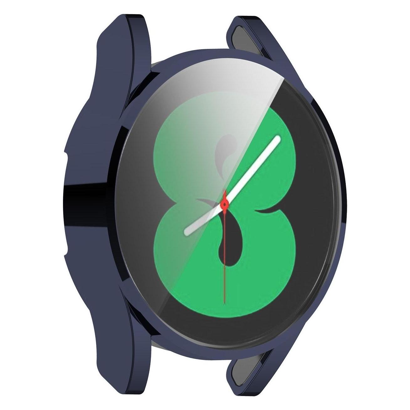 Cover-Discount Galaxy Watch 4 40mm - Gummi Schutz Case dunkelblau (EDA002013301E)