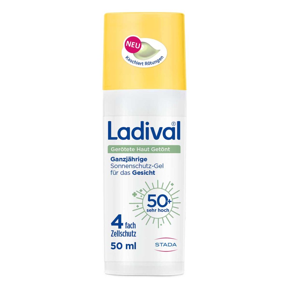 STADA Consumer Health Deutschland GmbH Ladival Gerötete Haut Getönt Sonnenschutz-Gel Gesicht LSF 50+ 19742862