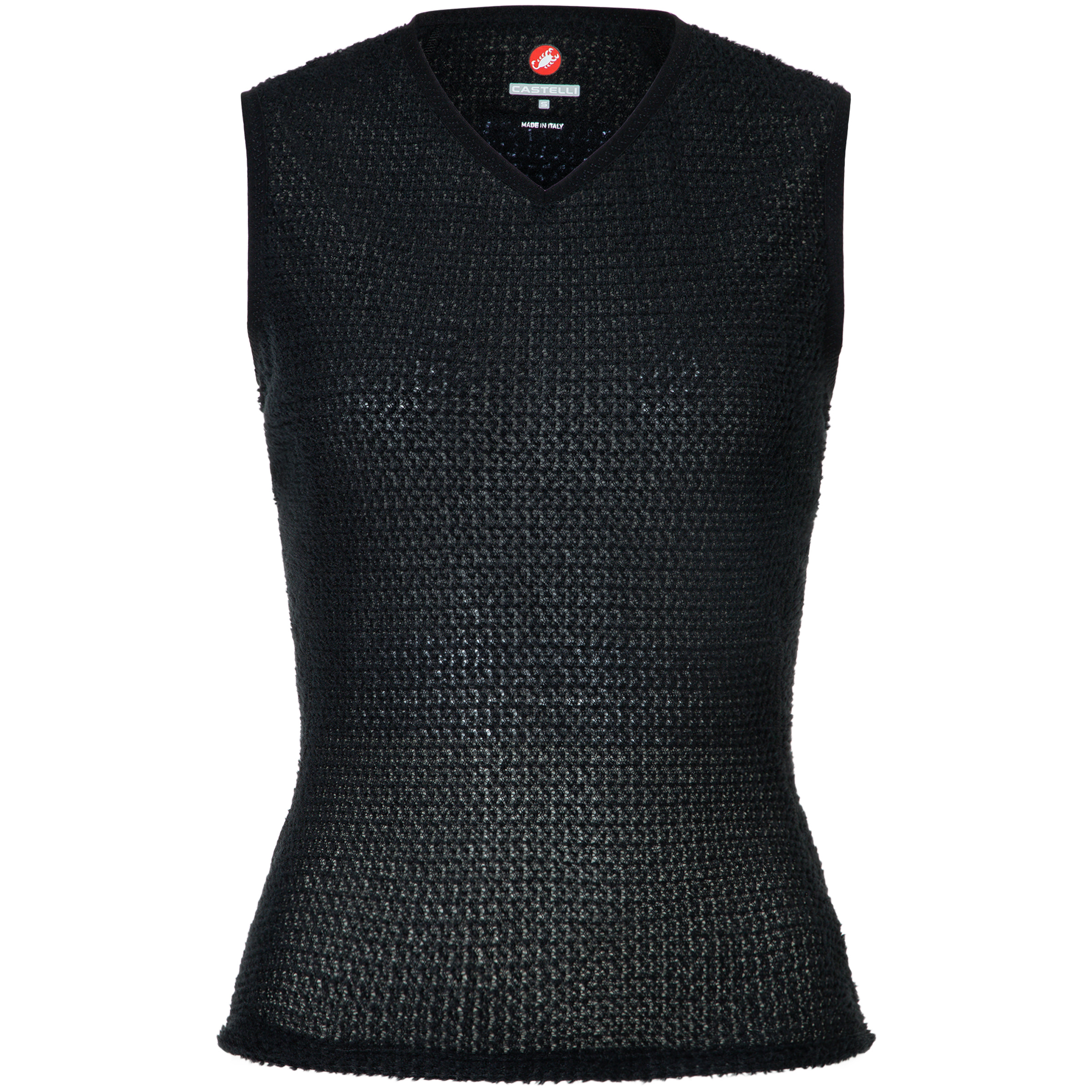 Castelli Cold Days 2nd Layer Unterhemd Damen Kurzarm Unterhemden schwarz Größe M Isolierend Polartec