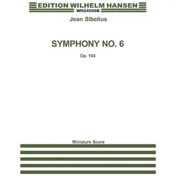 Sibelius Symphony No. 6 Op. 104 Mini Score, Fachbücher von Jean Sibelius