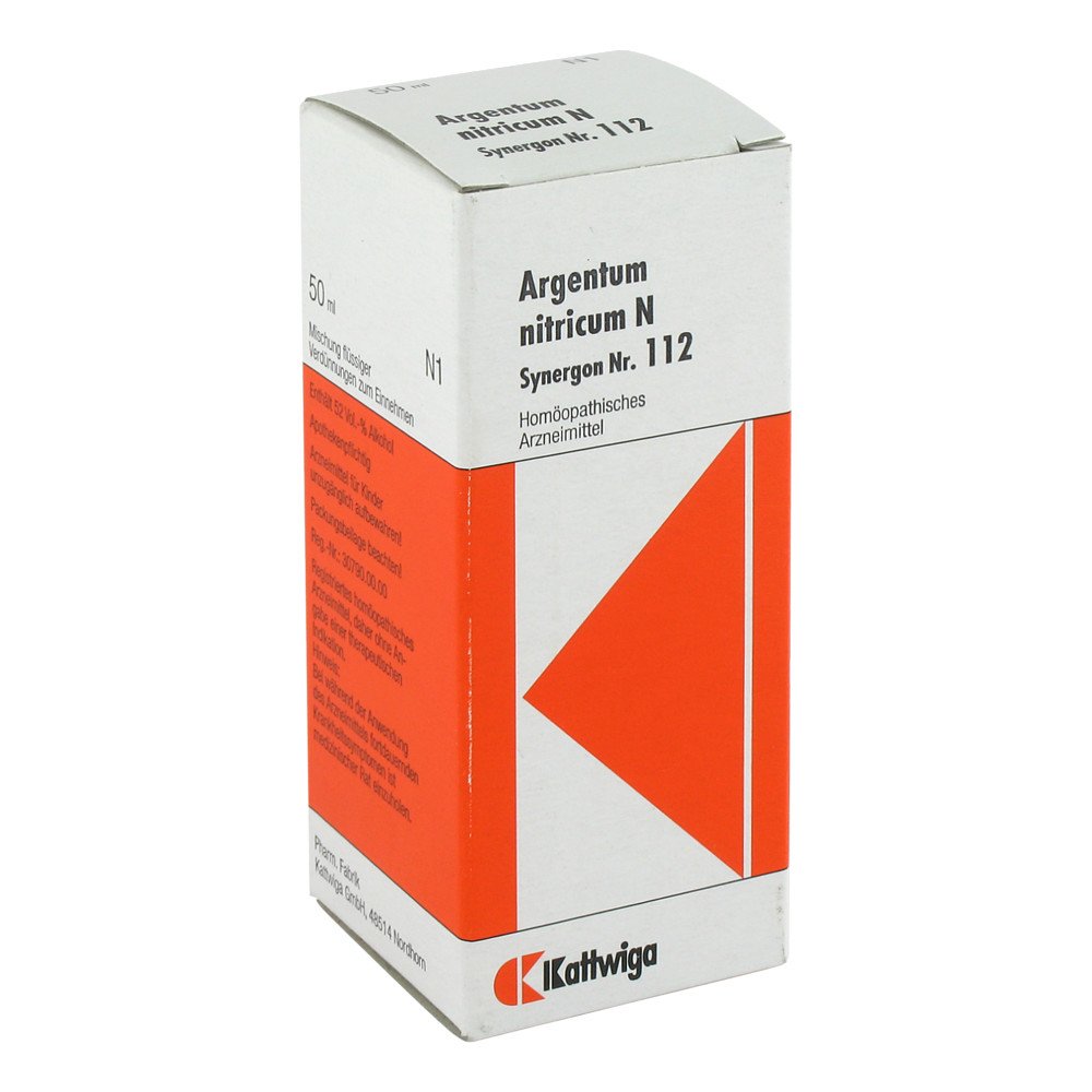 Kattwiga Arzneimittel GmbH Synergon 112 Argentum nitricum N Tropfen 07731965