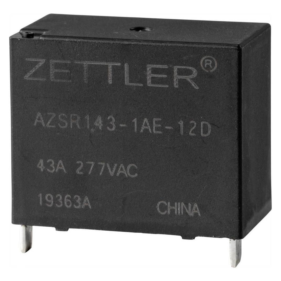 Zettler 50 A Miniatur-Leistungsrelais, 12 V (AZSR143-1AE-12D)