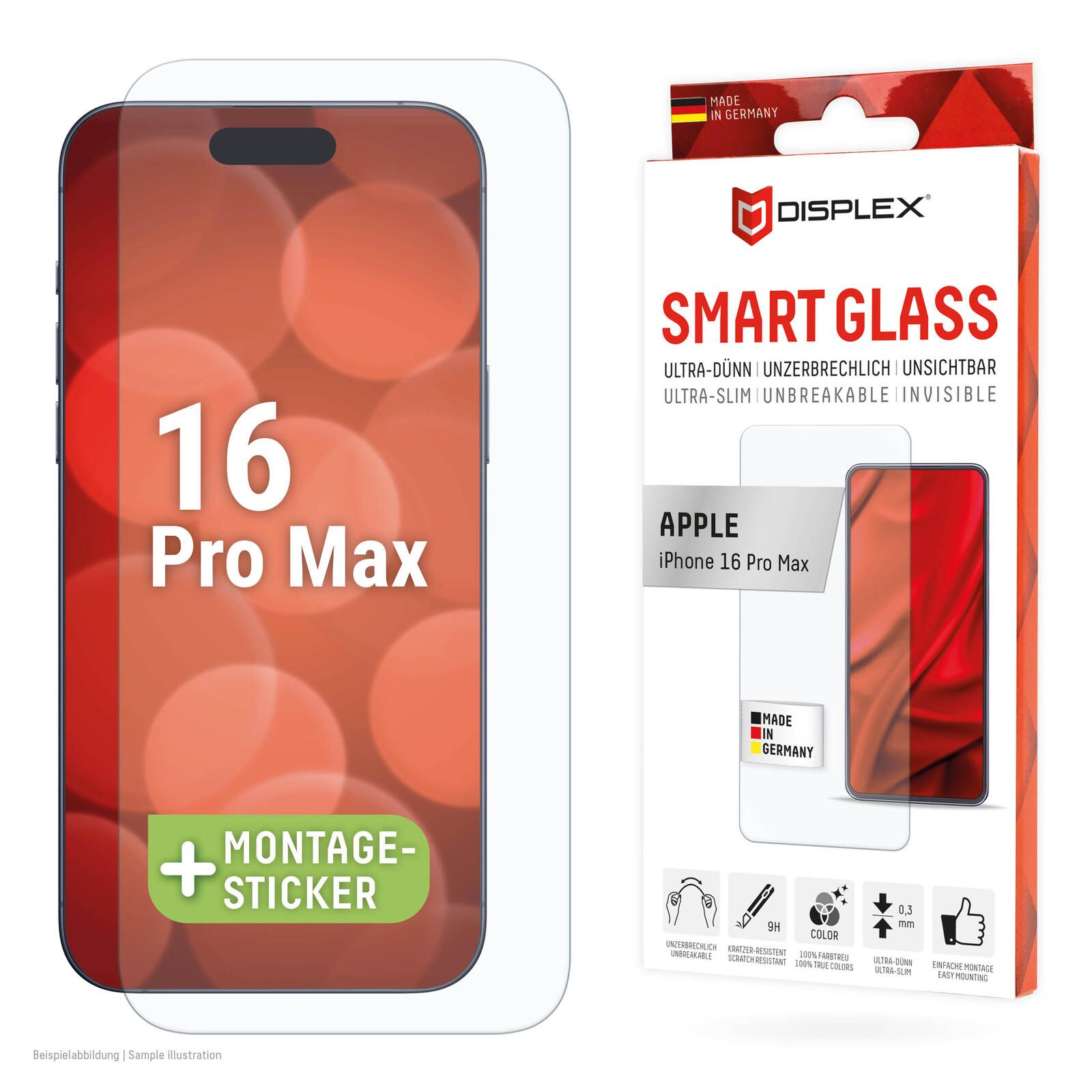 DISPLEX Smart Glass Apple iPhone 16 Pro Max 02021