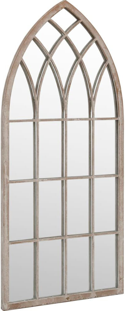 Lily Manor Montoya Flat Mirror Sand 70cm H x 30cm W