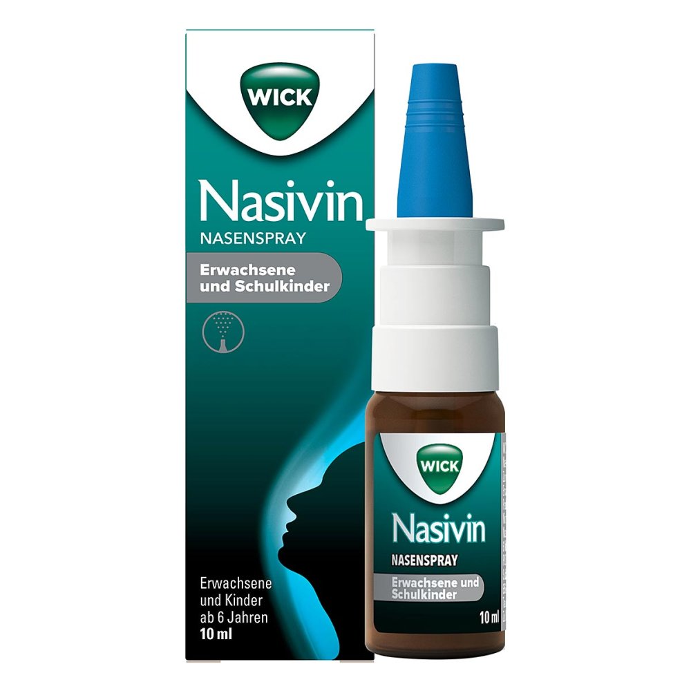 WICK Pharma - Zweigniederlassung der Procter & Gam Wick Nasivin Nasenspray Erwachsene und Schulkinder 0,5mg/ml 19524013