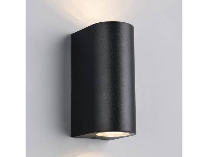 Wandleuchte Soria Typ A 7 x 16 x 9cm Schwarz