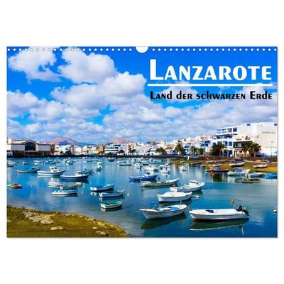 Lanzarote - Land der schwarzen Erde (Wandkalender 2027 DIN A3 quer), CALVENDO Monatskalender