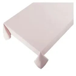 Linen & More, Tischdecke, Tischdecke Indi Light Pink 140 x 250 cm (250 x 140 cm)