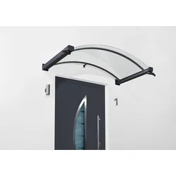 Gutta Bogenvordach BV/B 160 anthrazit 4 mm, klar